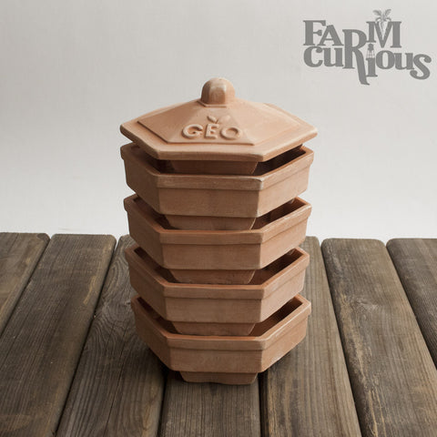 Handmade Clay Seed Starter – FARMcurious